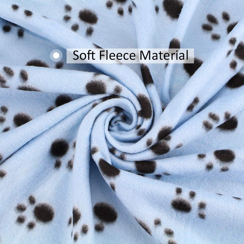 Comsmart dog blanket stack highlights plush fleece texture for comfort