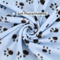 Comsmart dog blanket stack highlights plush fleece texture for comfort