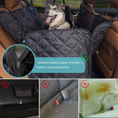 Comwish waterproof hammock protects seats from mud and spills.