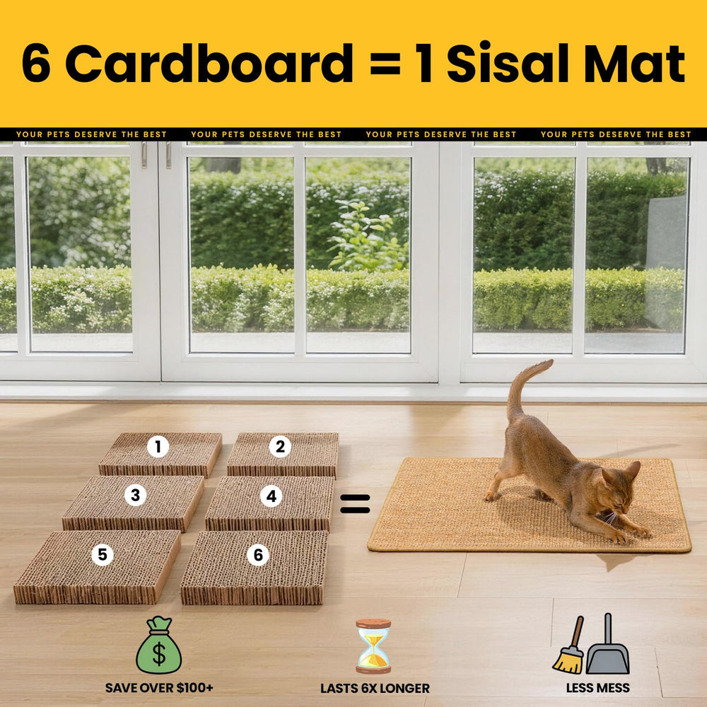 Conlun scratch pad anti-slip backside latex keeps mat steady during play
