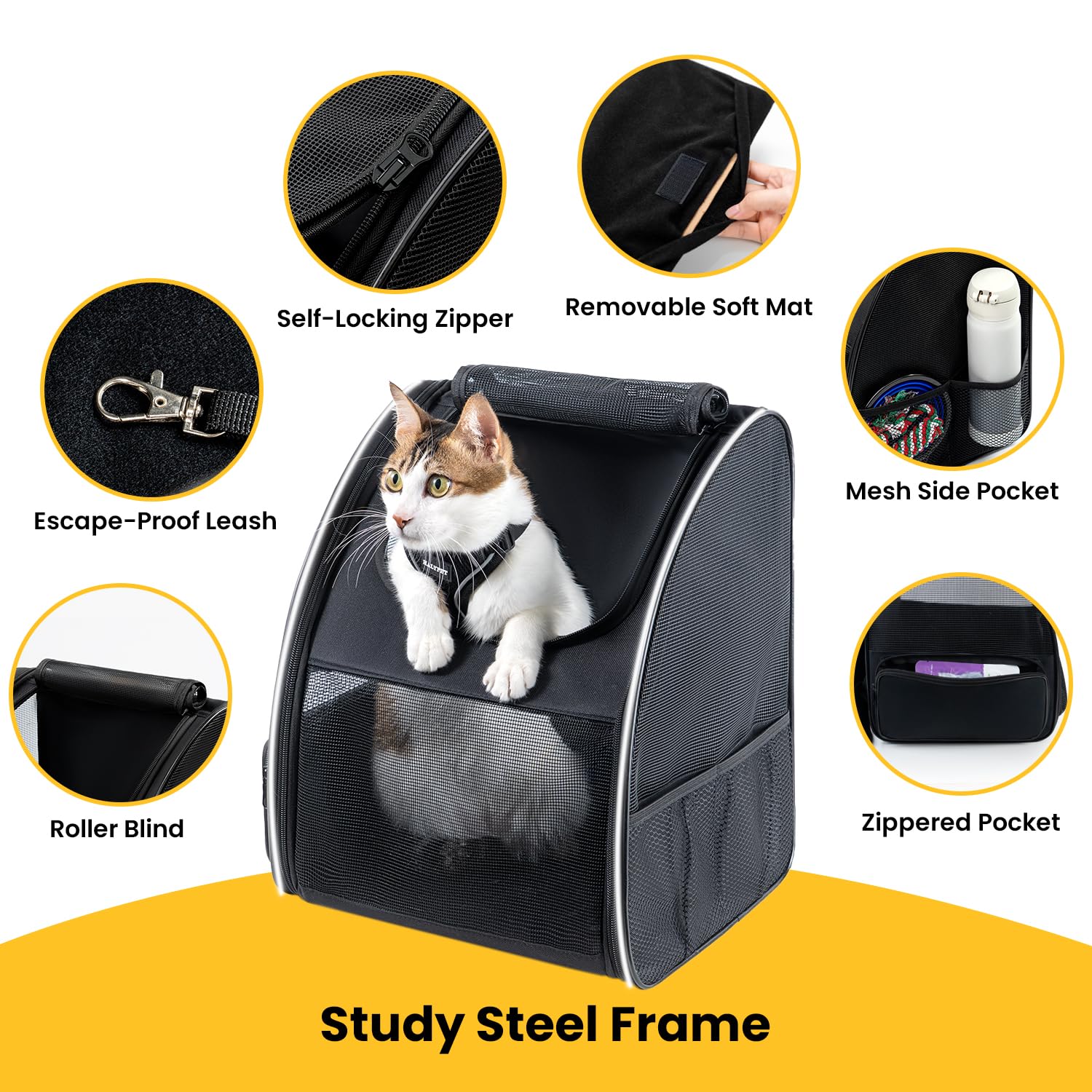 Conlun airline-friendly carrier compatible with cabin baggage
