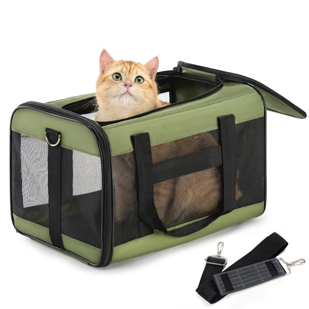 Conlun Cat Carrier airline-approval: compact travel for your cat.