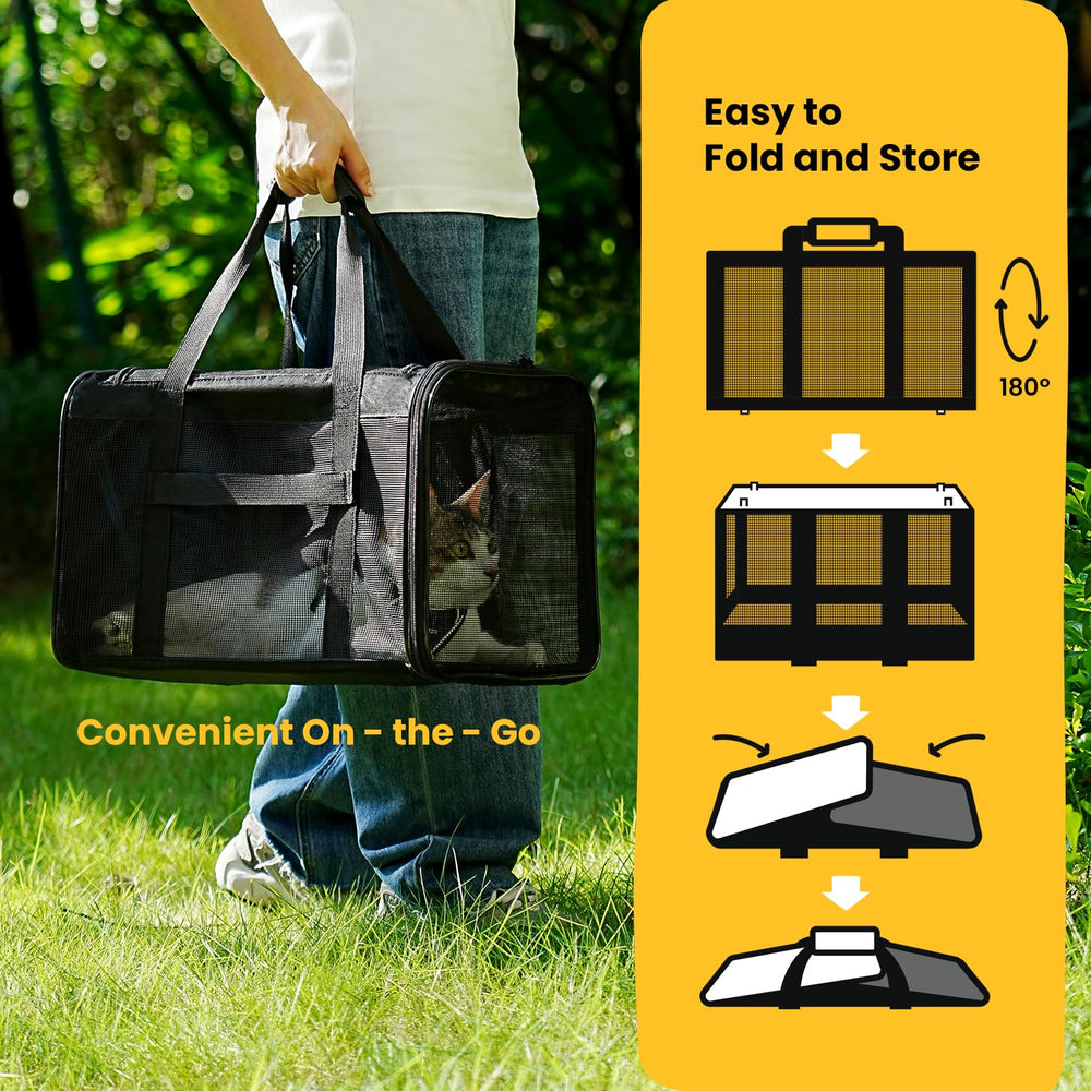 Conlun removable bottom panel simplifies cleaning after trips.
