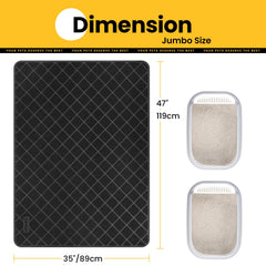 Conlun mat with waterproof backing protects floors from moisture
