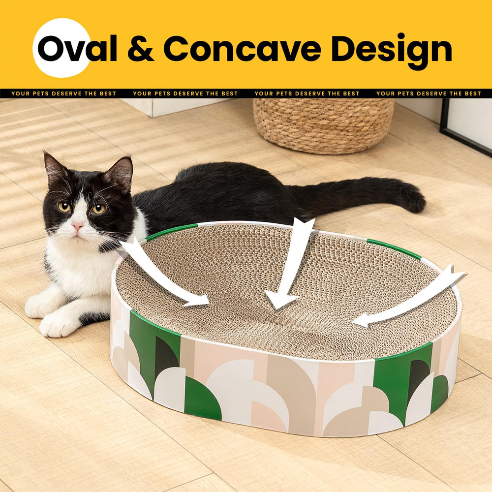 Conlun concave surface offers a comfortable curved scratch area for daily use.