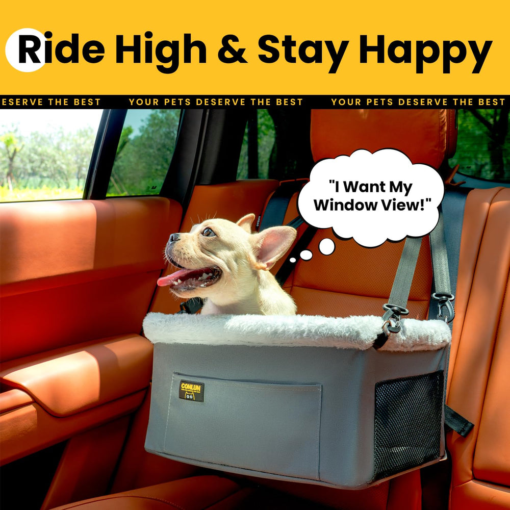 Easy installation with adjustable straps around the headrest.