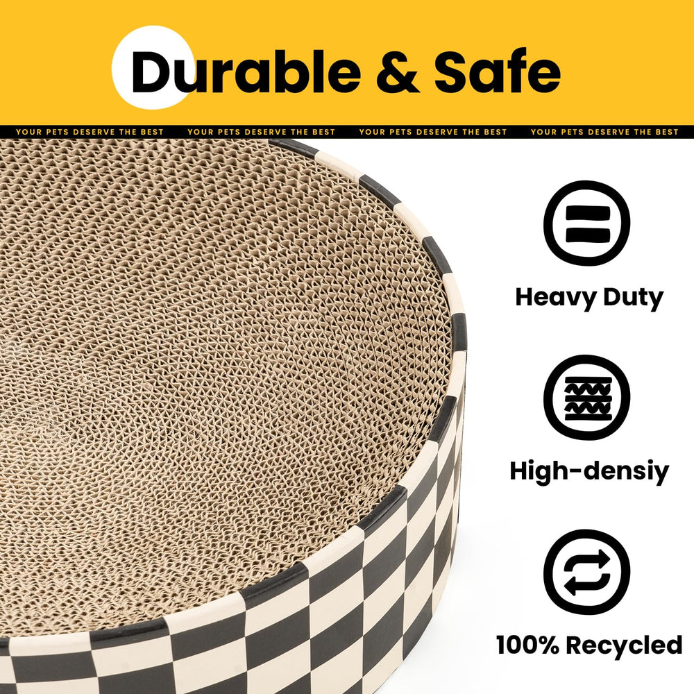 Conlun durable recycled cardboard scratcher for long-lasting use