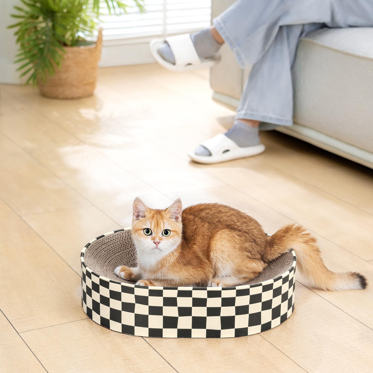 Conlun easy-clean bottom – keeps scraps contained after play