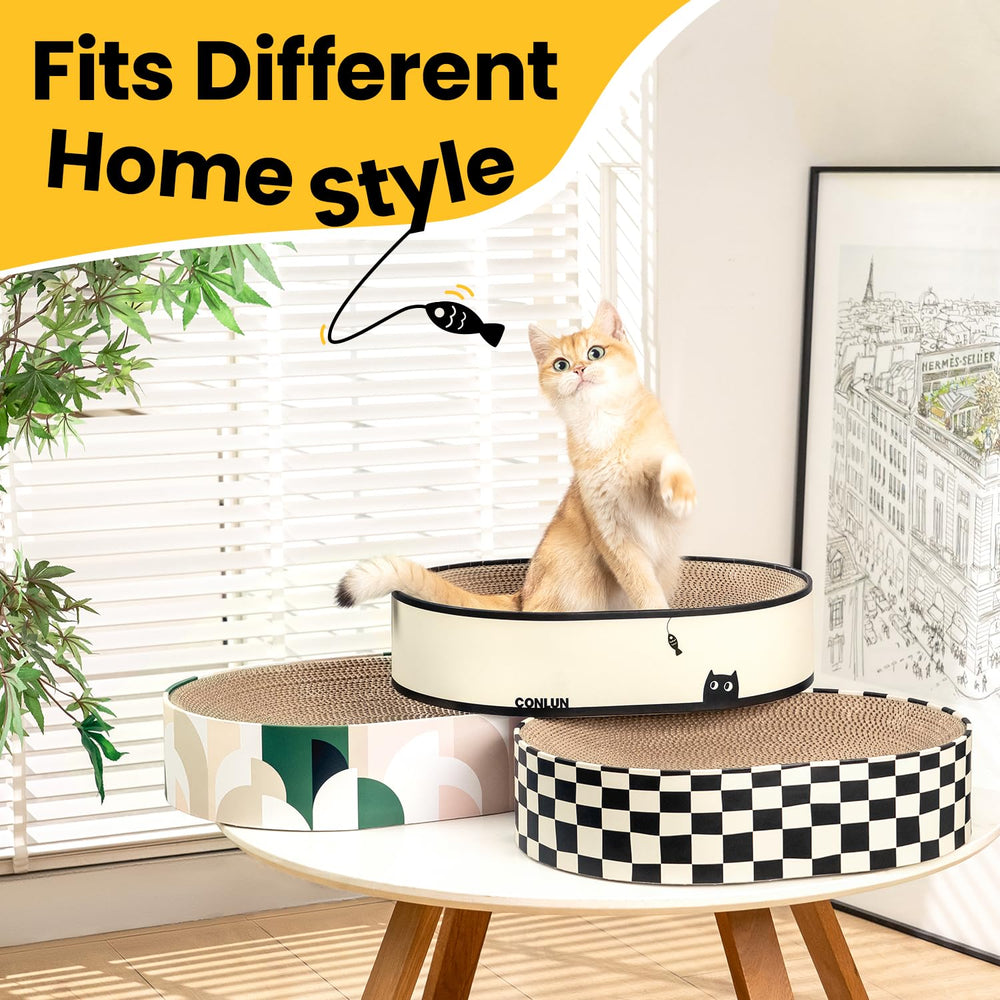 Conlun large-cat friendly dimensions suit bigger cats.