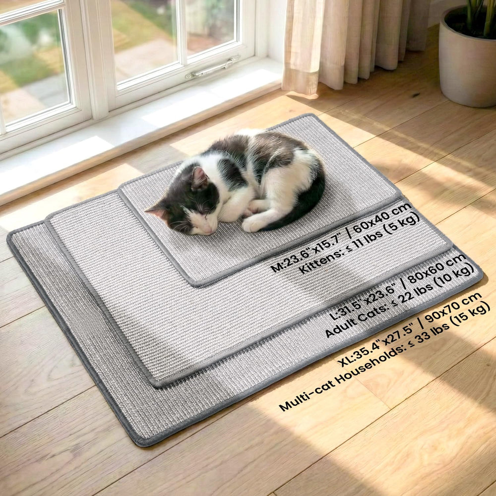 Conlun medium-sized mat occupies minimal floor space while protecting furniture