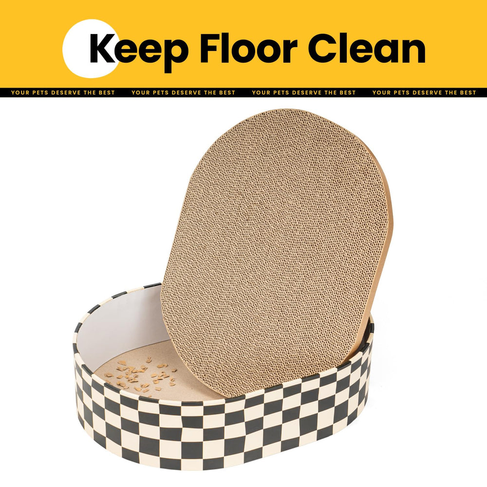 Conlun scratch pads double-sided surface detail for easy replacement.
