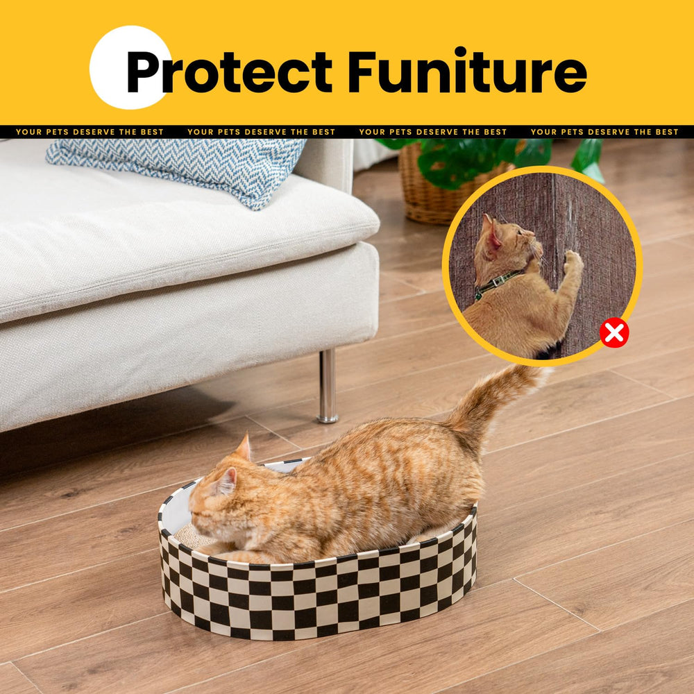 Conlun scratch pads double-sided 4-pack extend scratching life and convenience.