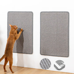 Conlun sisal scratchpad front view with durable fibers for cat scratching
