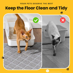 Conlun waterproof mat is easy to rinse and dry.