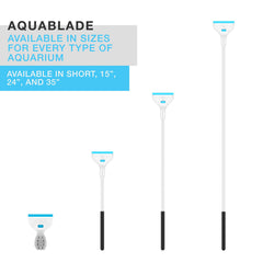 Continuum Aquatics AquaBlade P in action delivers sturdy scrubbing without odor.