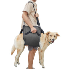 COODEO dog carry sling front view for safe, comfortable lifting