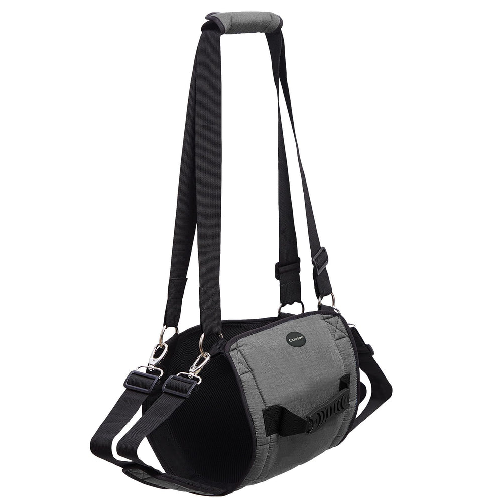 COODEO sling with adjustable straps, XL black, for a secure transfer and comfortable grip
