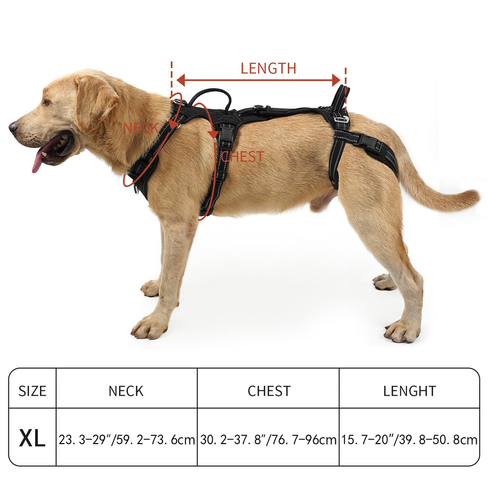 COODEO Mobility Dog Lift Harness used in bathroom for stable relief without removing.