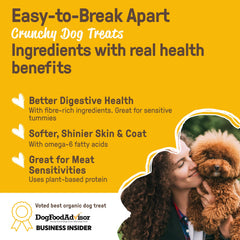 CookiePal puppy-training-bites-visual shows easy-to-break pieces for quick training sessions.