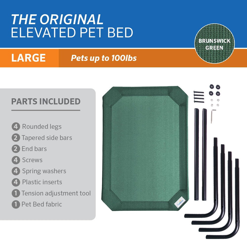 Coolaroo dog bed easy-clean surface allows quick refreshes