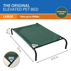 Coolaroo dog bed moisture-resistant fabric withstands damp conditions