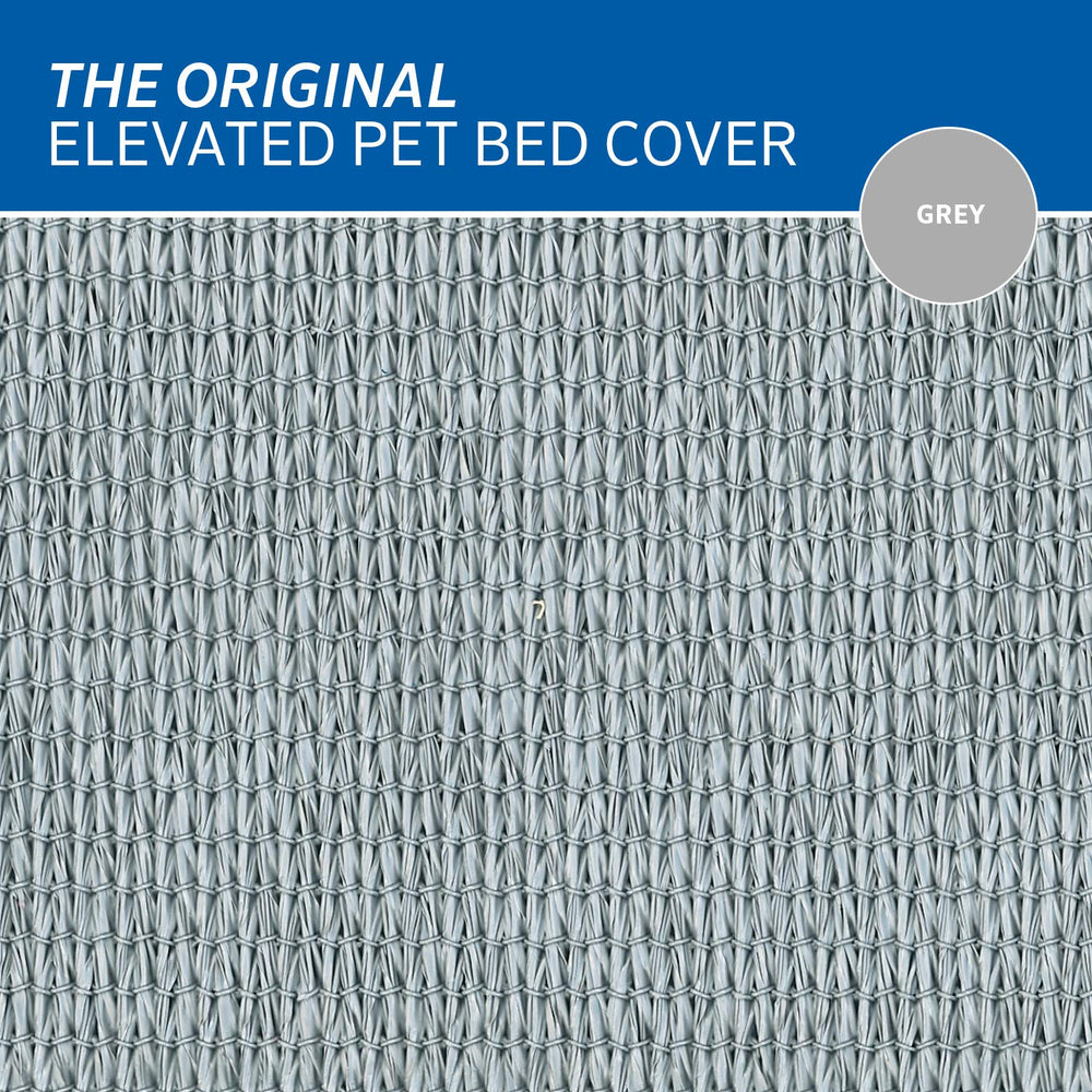 Coolaroo grey replacement cover is eco-friendly and recyclable.