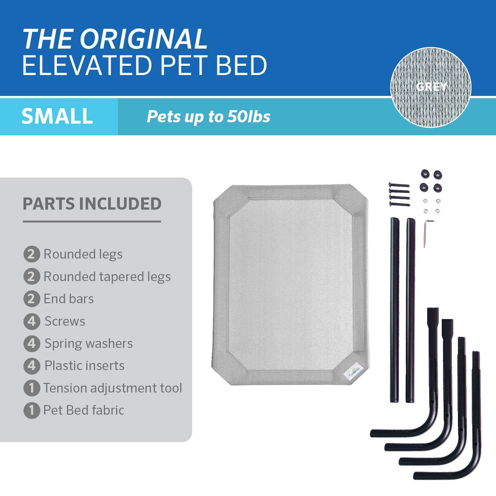 Coolaroo moisture-resistant fabric enables quick wipe-clean maintenance.