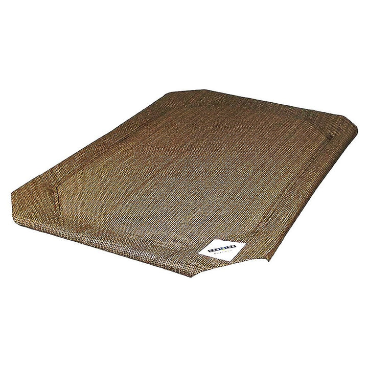 Coolaroo Original Pet Bed Cover Nutmeg, Large size, breathing cooling fabric keeps pets comfortable.