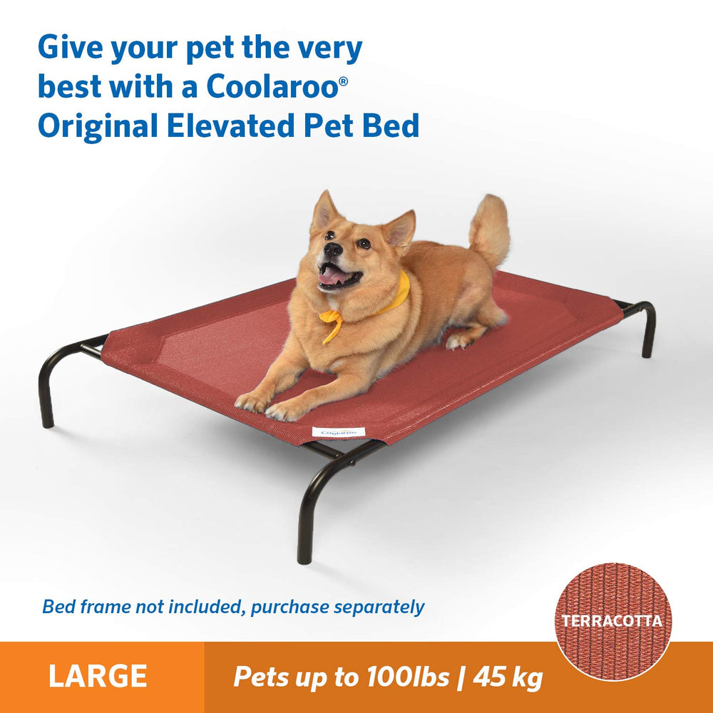Coolaroo original pet bed cover UV degradation warranty highlights durable shading.
