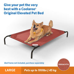 Coolaroo original pet bed cover UV degradation warranty highlights durable shading.