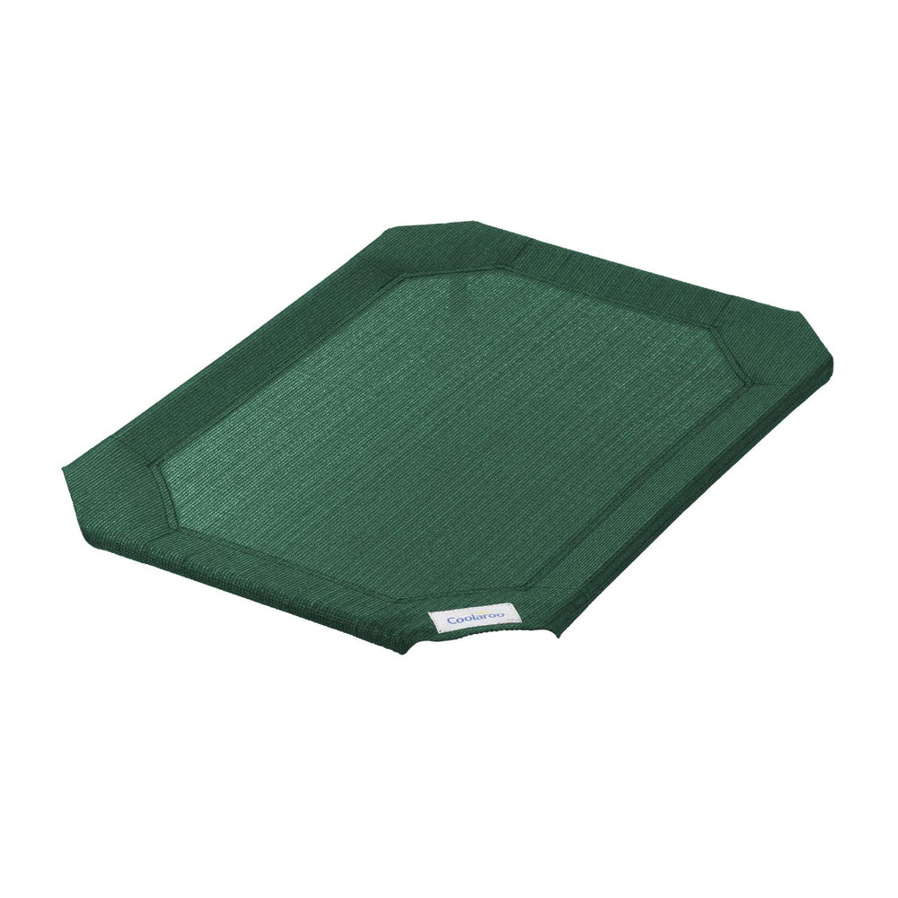 Coolaroo original pet bed replacement cover in Brunswick Green ready for indoor or outdoor comfort