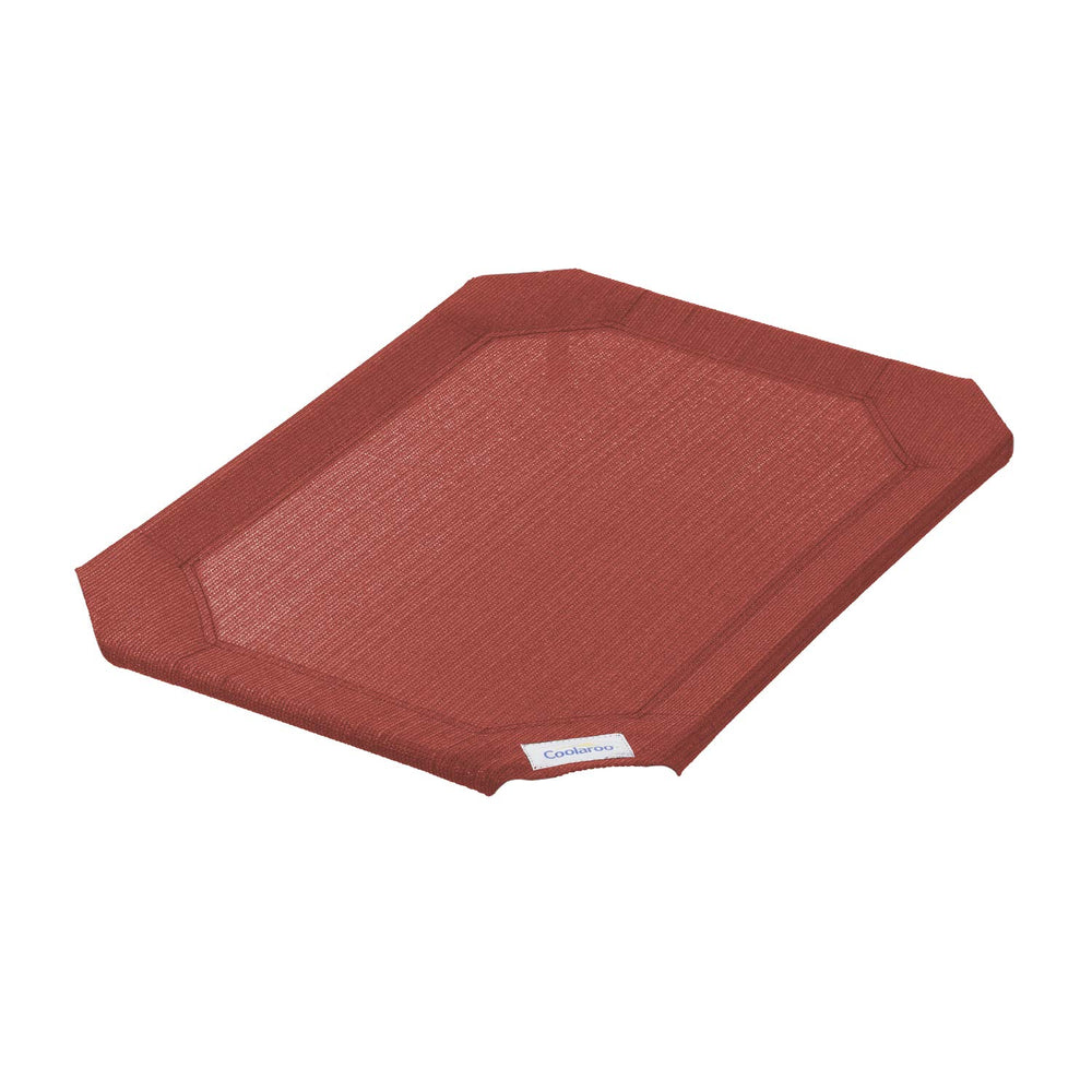 Coolaroo original replacement cover in terracotta for medium bed, keeps pets cool