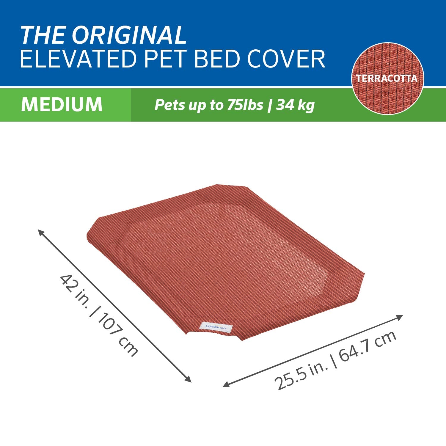 Easy hose-off cleaning for Coolaroo replacement cover after outdoor use