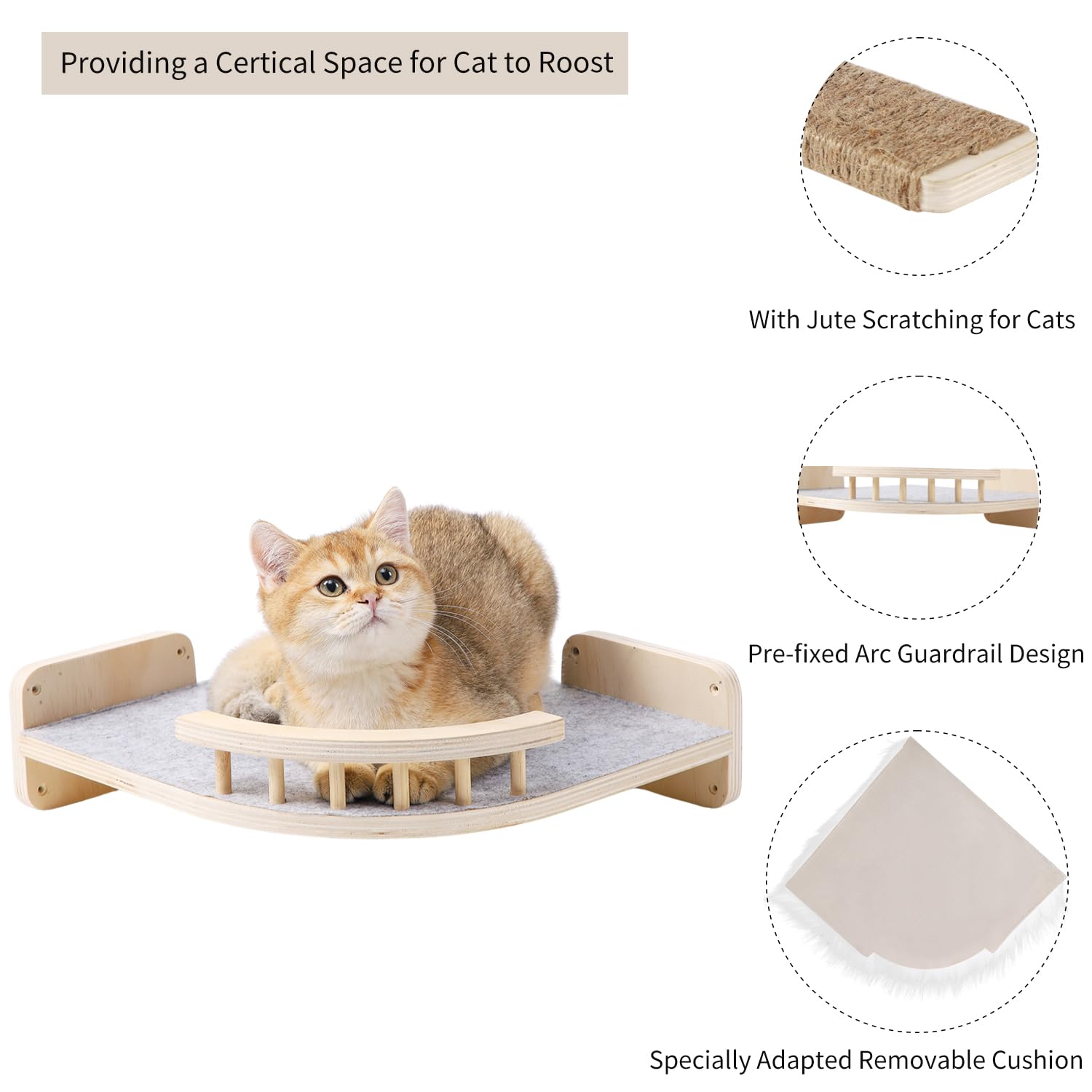 COOLEX wood base provides a sturdy resting area with ample space.