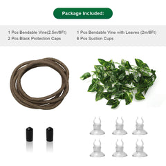 Coolrunner vine with leaves 6ft enhances natural habitat and provides cover