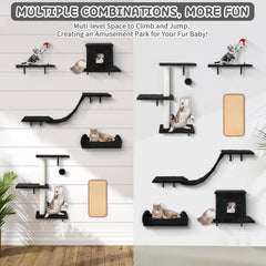 Coolsheepsia cat bridge links perches for exploration and play.