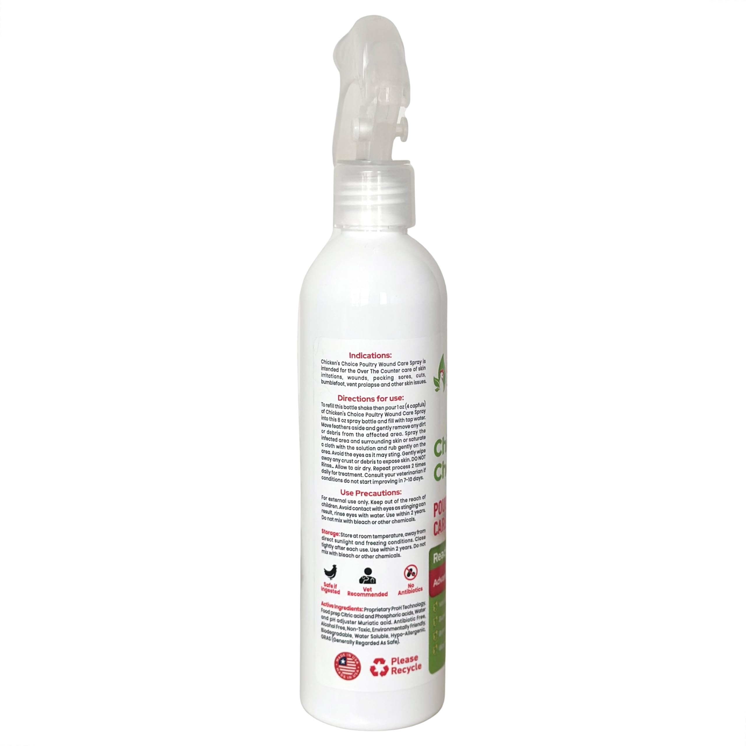 Ready-to-use poultry care spray by Coop Care for on-the-go treatment.