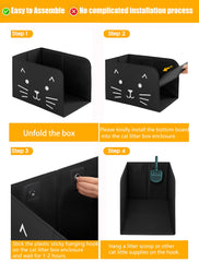 Coorganisers anti-leakage design minimizes spills around the box.