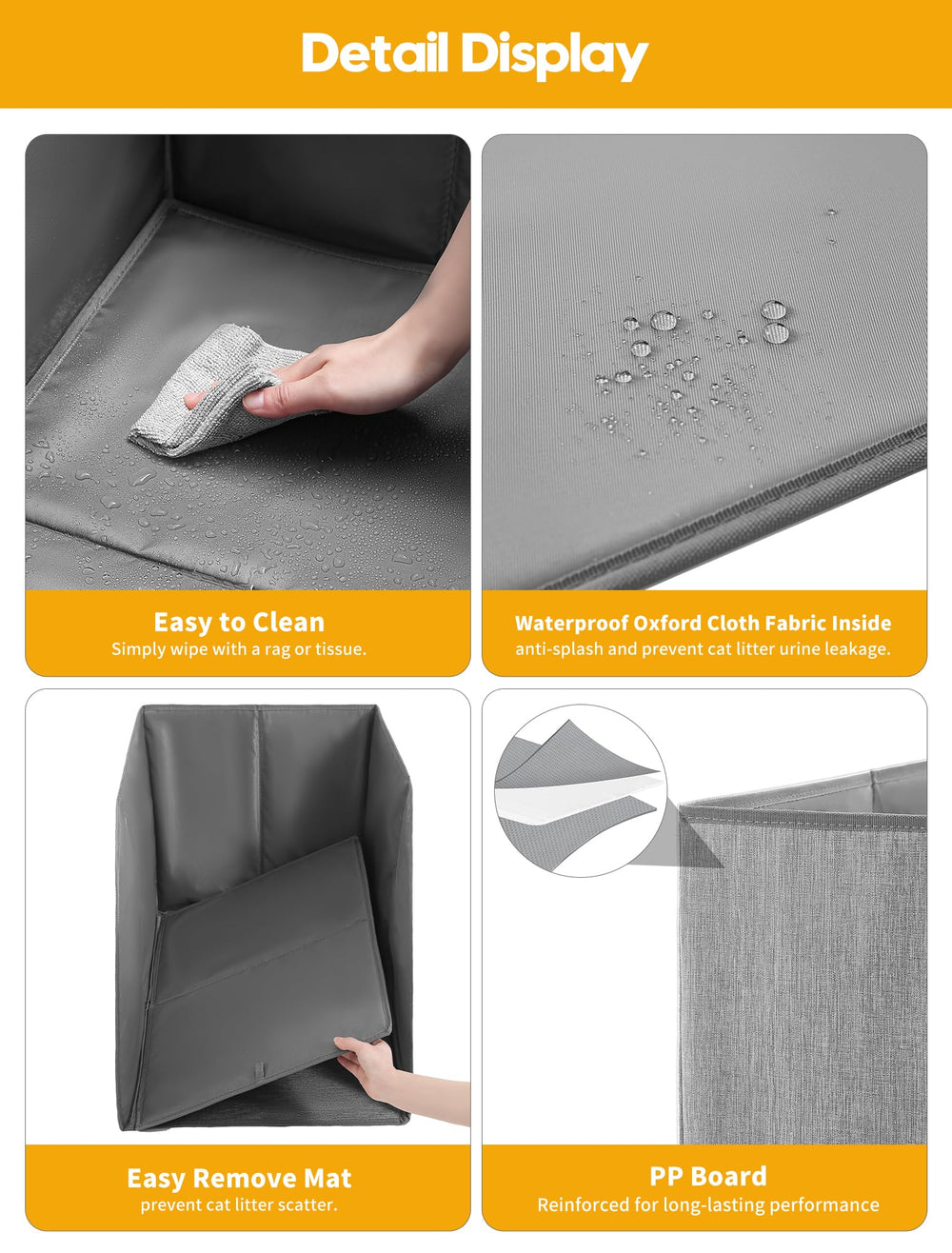 Coorganisers easy-setup fold-flat design for compact storage when not in use