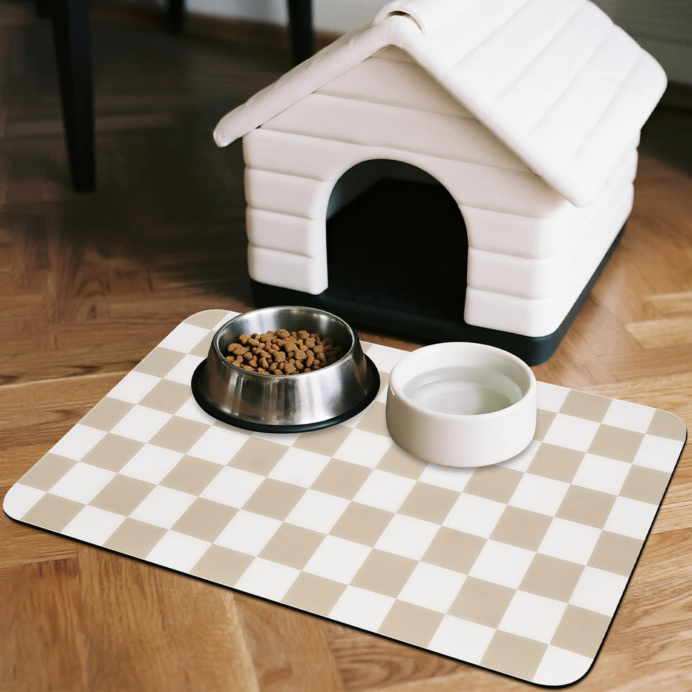 CooRug non-slip rubber back stabilizes bowls during meals