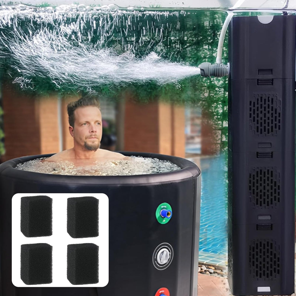 COOSPIDER 400GPH cold plunge setup for multipurpose use