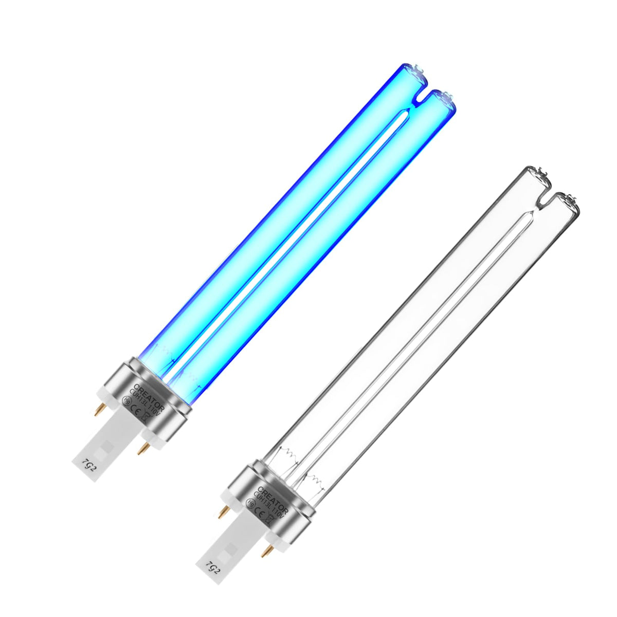 Coospider-Repta 13W UV-C bulb for pond installation and easy swap.
