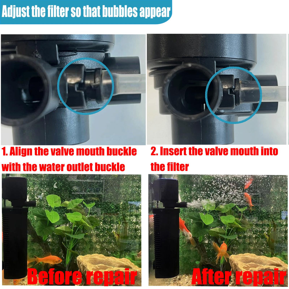 coospider-repta 200GPH flow provides steady circulation for 20-75 gal tanks.