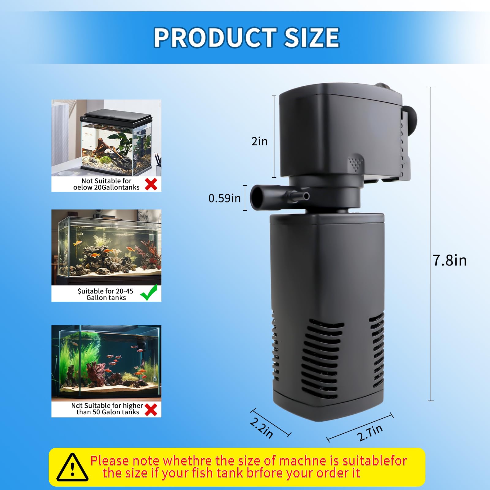 Coospider-Repta adjustable aeration valve boosts oxygen for active fish and turtles.