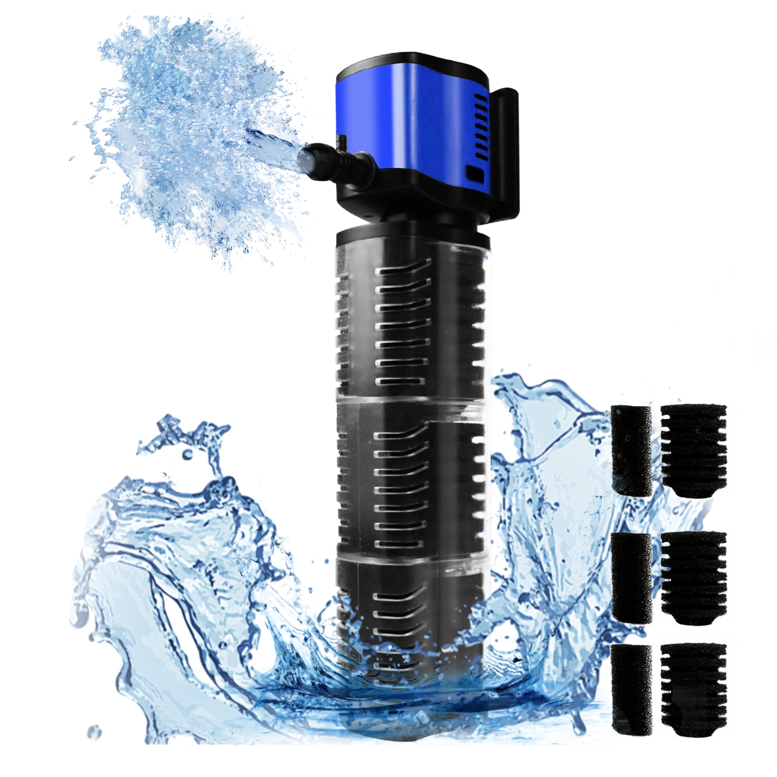 Coospider-Repta turtle-tank setup supports active pets and clean water.
