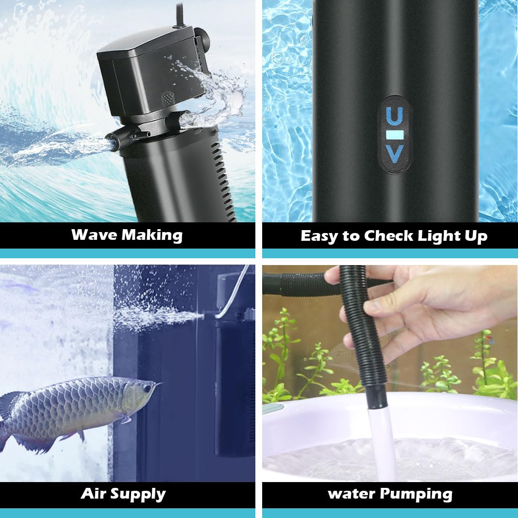 COOSPIDER helps reduce odors as green water is filtered