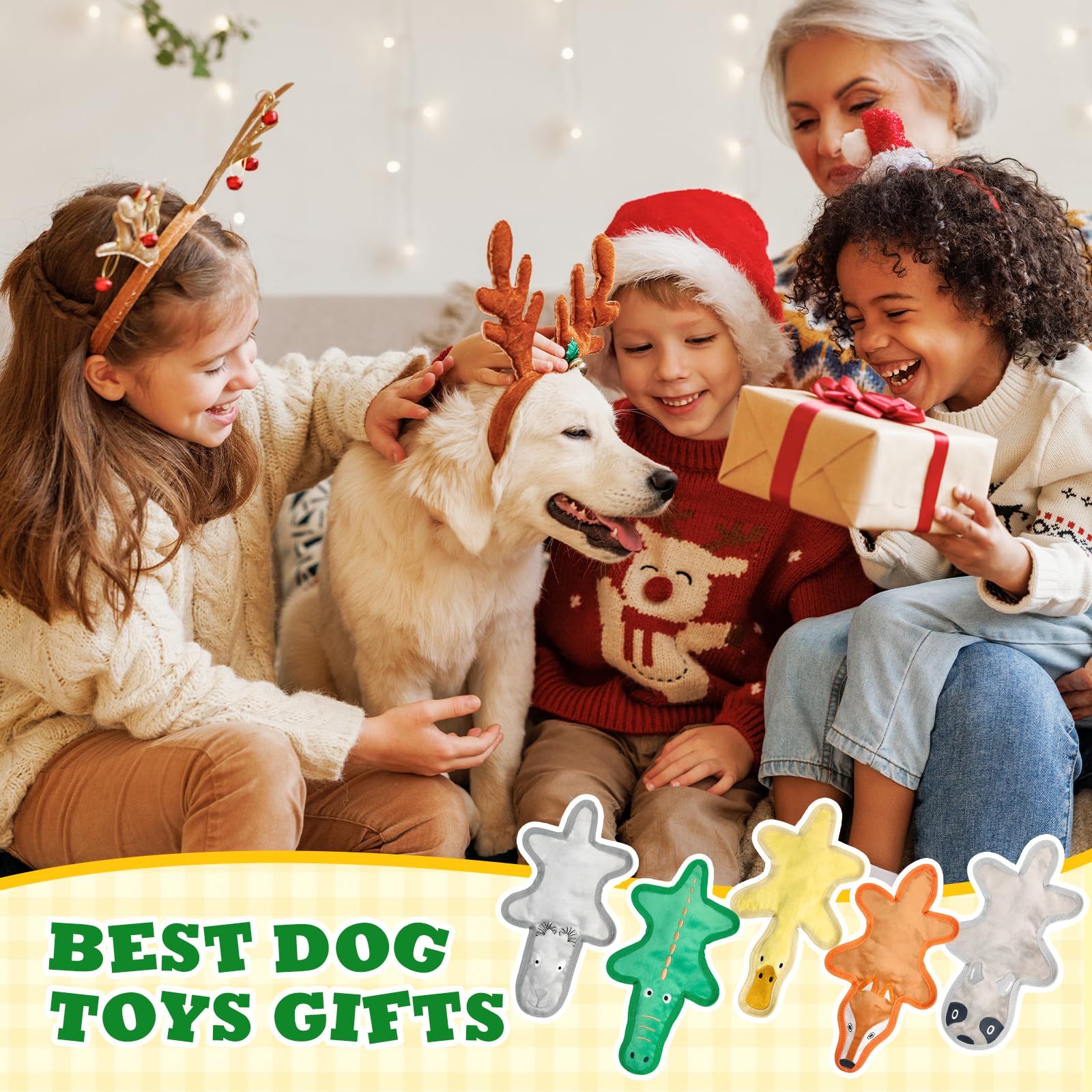 COPHCY no stuffing dog toys offer mess-free fun across play sessions