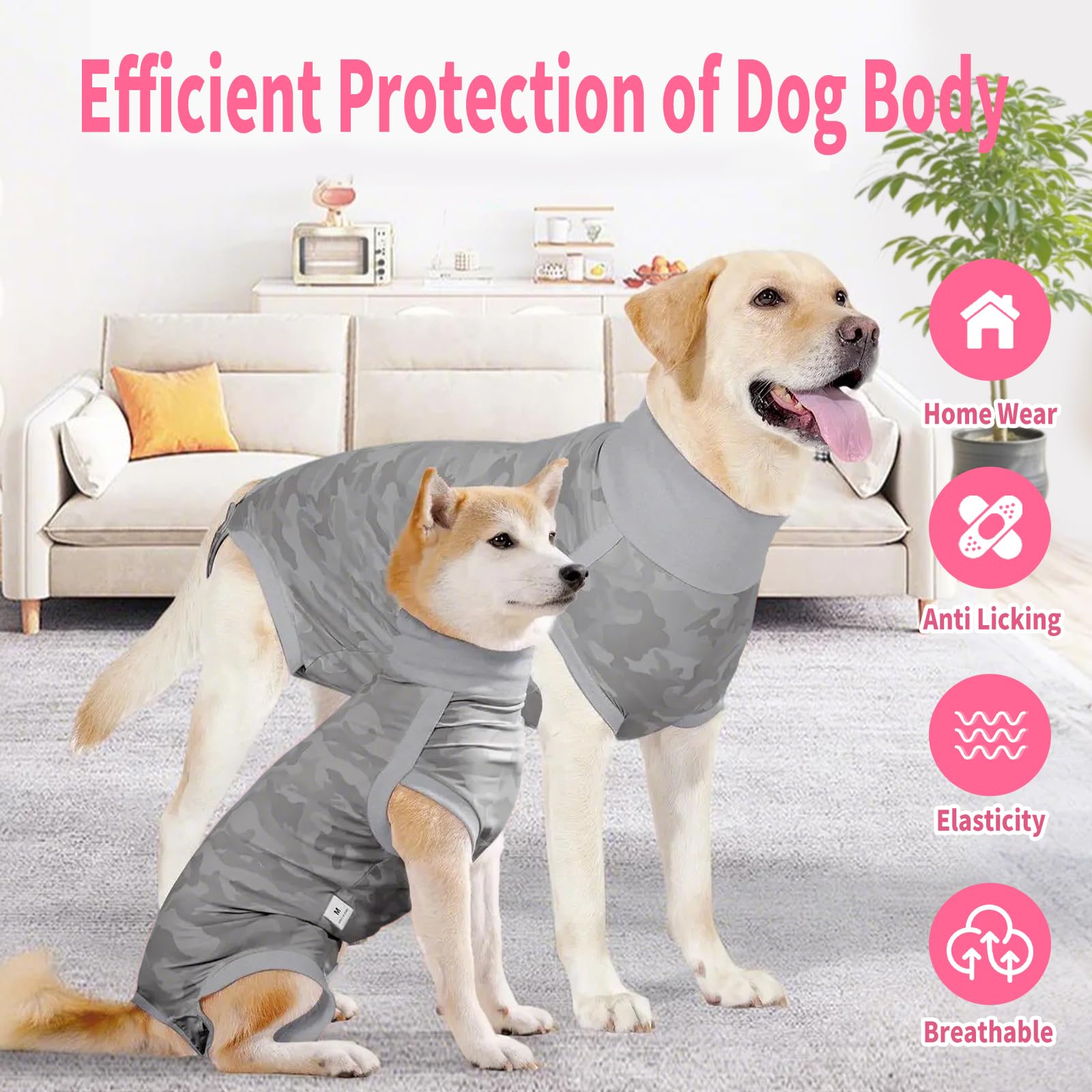Coppthinktu pink recovery suit adds visibility and style.