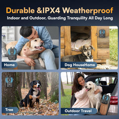 Coprisin automatic barking detection works hands-free indoors or outdoors.