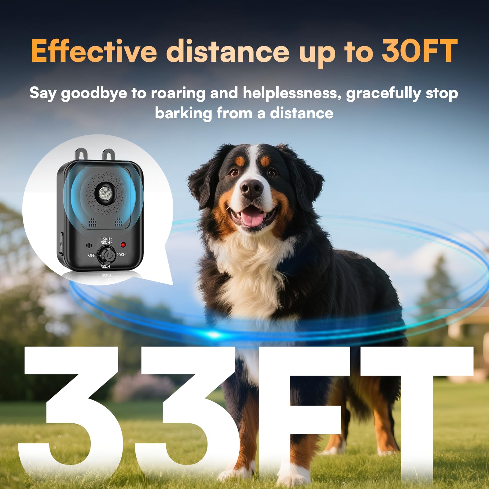 Coprisin IPX4 waterproof casing for all-weather outdoor durability.